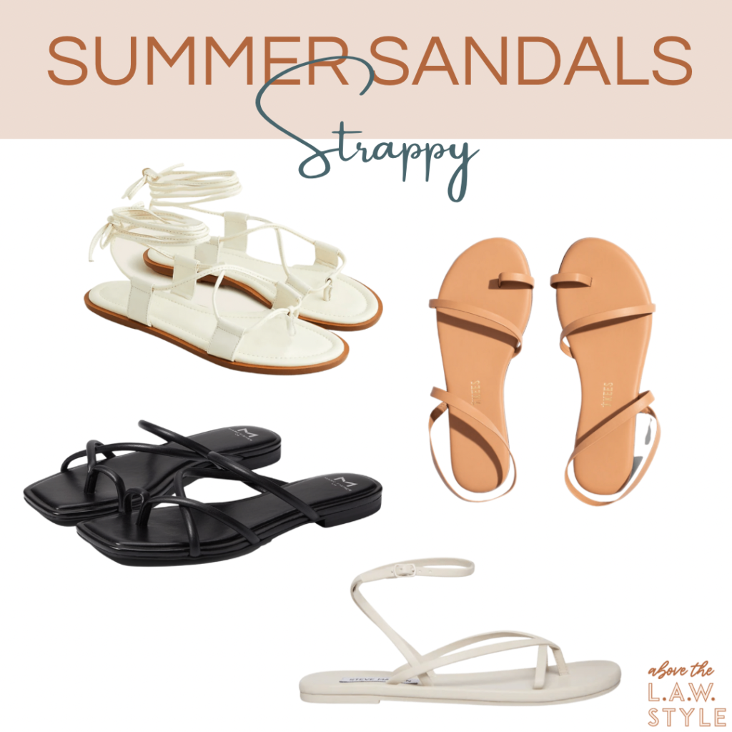 Summer Sandal Trends - Above The L.A.W. Style