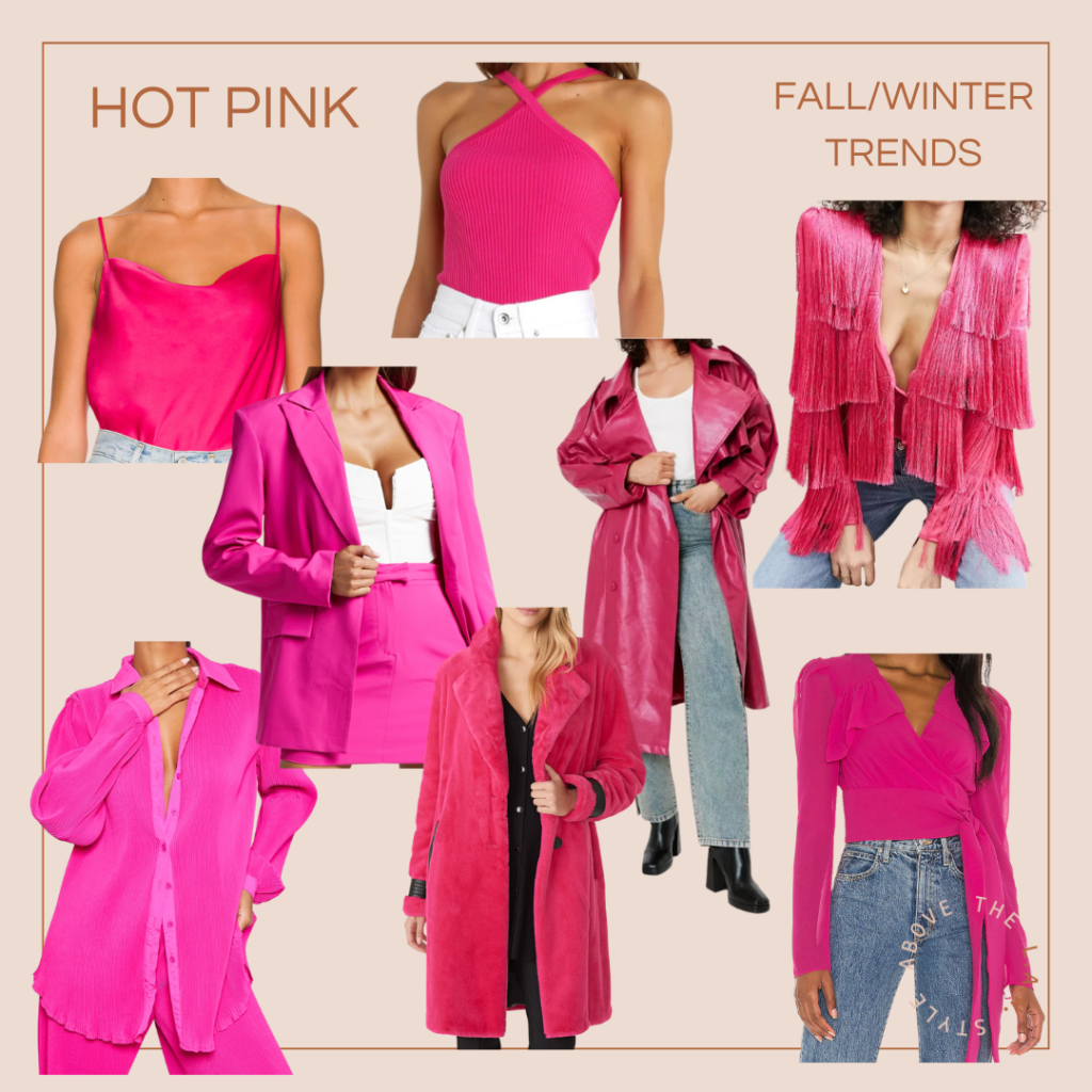 Hot Pink Fall Fashion Trends 2022 Above The L.A.W. Style