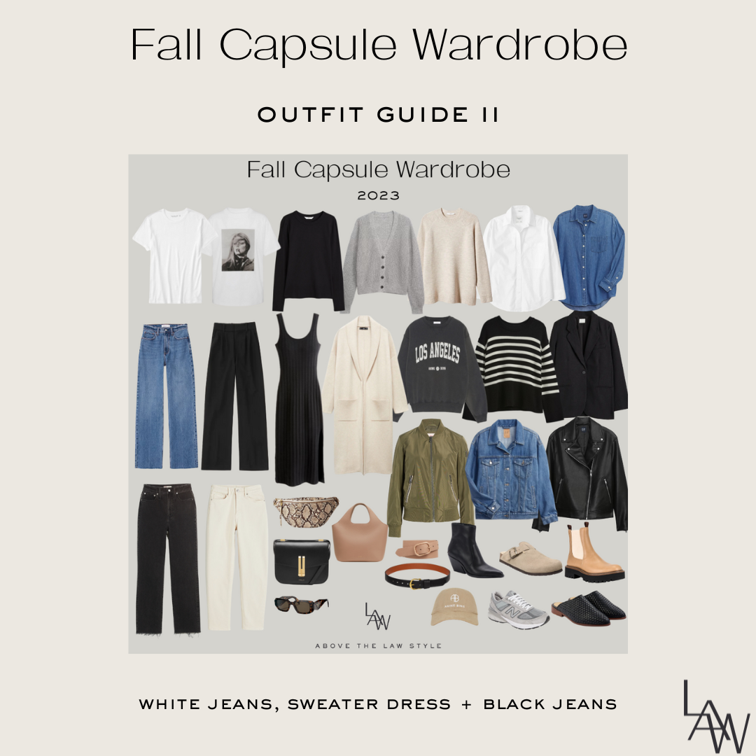 Fall Capsule Wardrobe 2023 Outfit Guide II